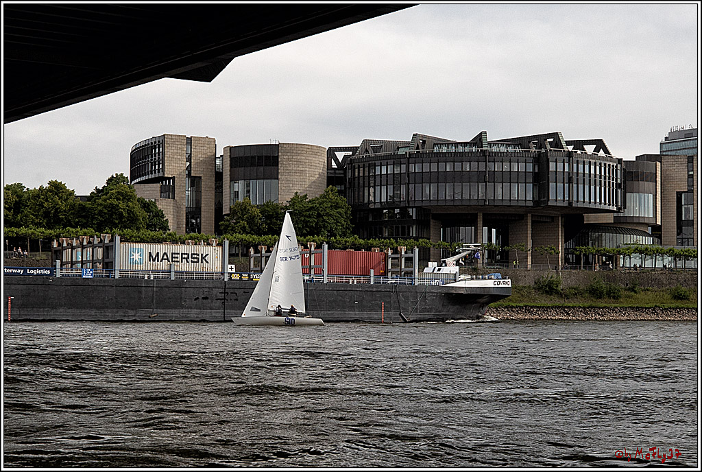 100 Jahre Rheinwoche 2022 - 2. Wettfahrt  Hitdorf - Duesseldorf, 03.06.2022,